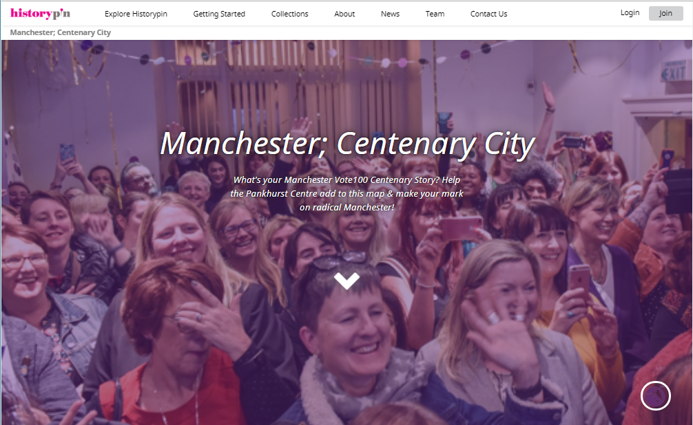 Centenary City Map & Pankhurst Pinning Parties!